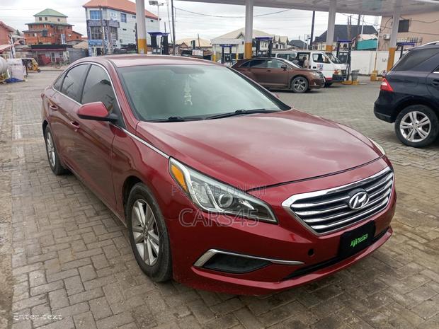 Hyundai Sonata 2016 Red