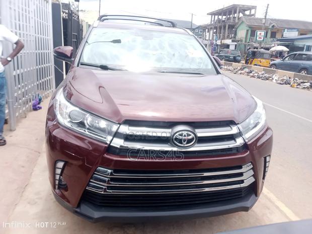 Toyota Highlander 2016 Burgandy