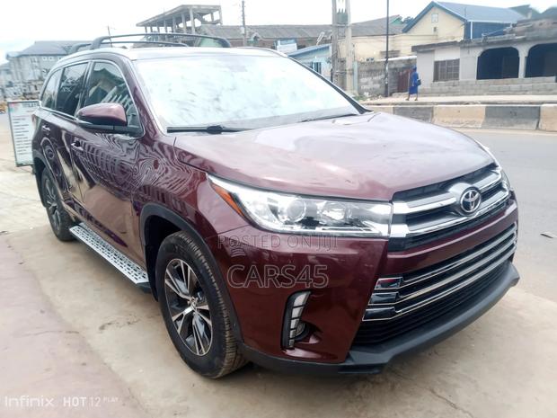 Toyota Highlander 2016 Burgandy