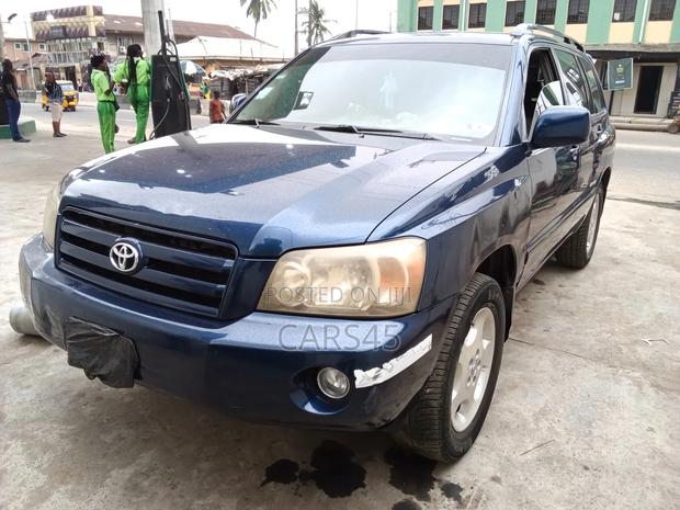 Toyota Highlander Limited V6 2007 Blue
