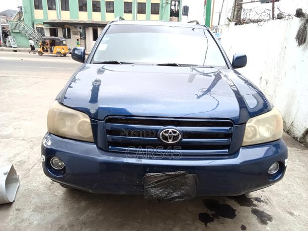 Toyota Highlander Limited V6 2007 Blue