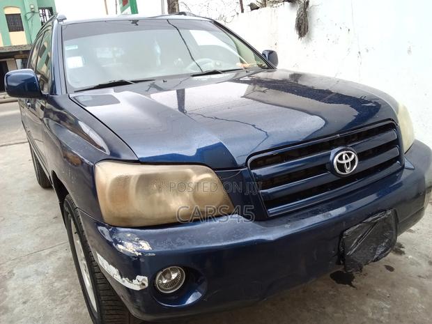 Toyota Highlander Limited V6 2007 Blue