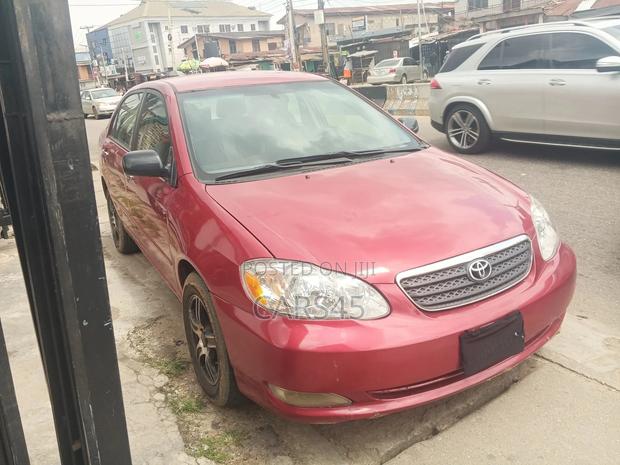 Toyota Corolla 2006 Red