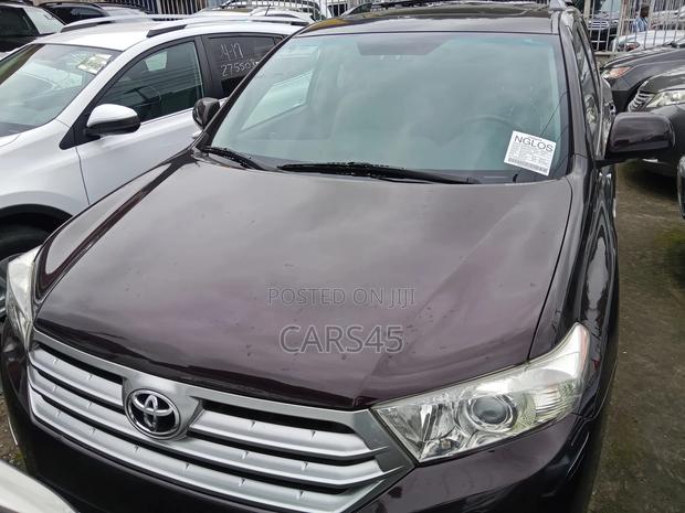 Toyota Highlander Limited 2011 Red
