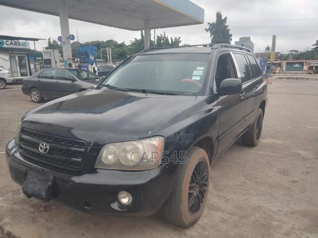 Toyota Highlander 2001 Black