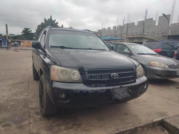 Toyota Highlander 2001 Black