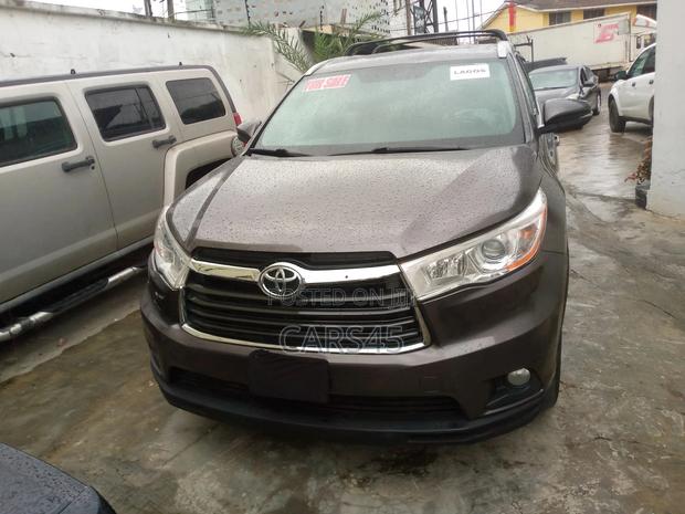 Toyota Highlander 2015 Gray