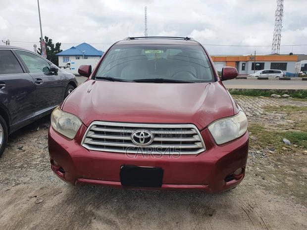 Toyota Highlander 2008 Red