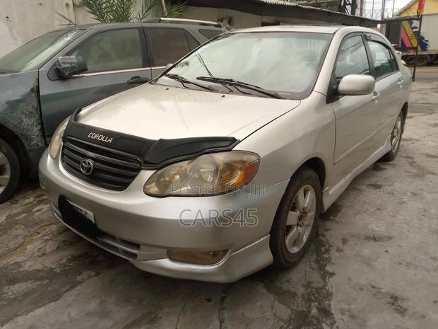 Toyota Corolla 2003 Silver
