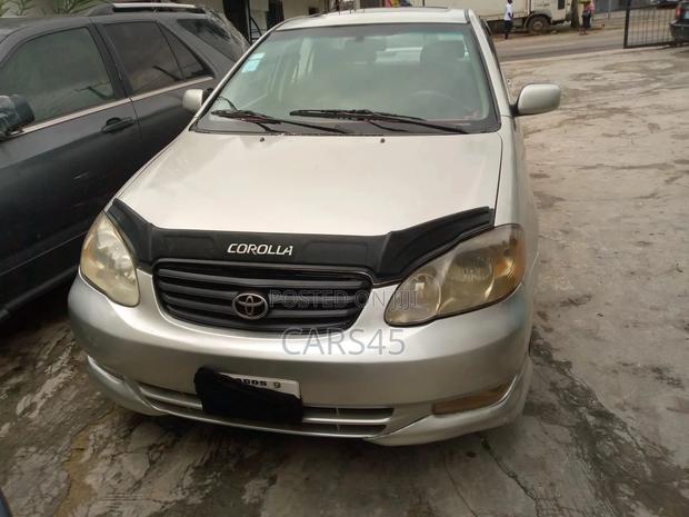 Toyota Corolla 2003 Silver