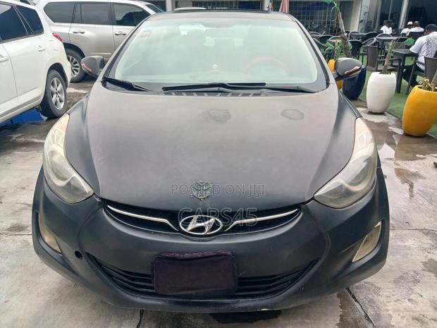 Hyundai Elantra Limited 2011 Matt Black