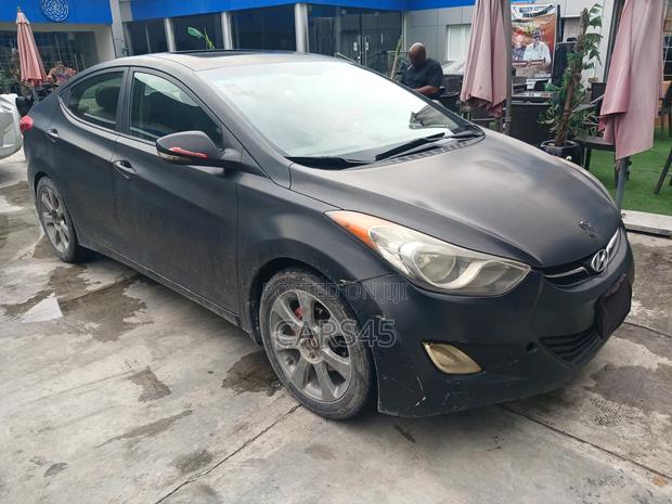 Hyundai Elantra Limited 2011 Matt Black