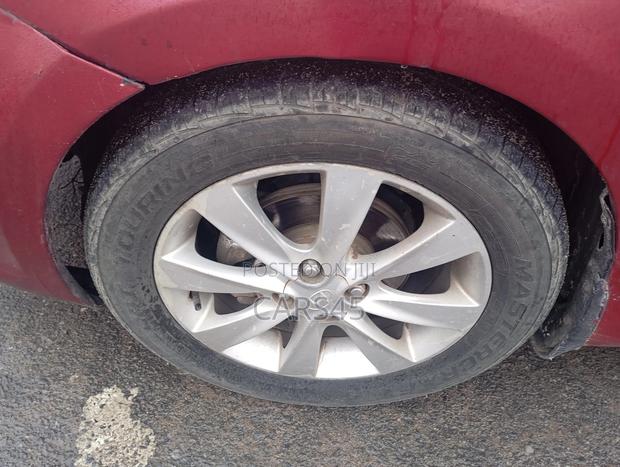 Hyundai Accent 2012 Red