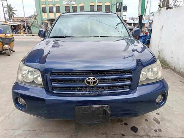 Toyota Highlander 2002 Blue
