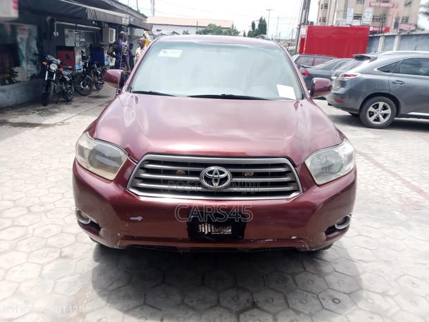Toyota Highlander 2010 Red