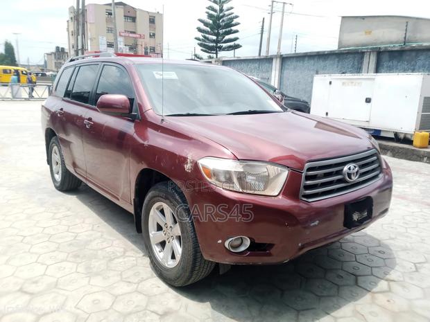 Toyota Highlander 2010 Red