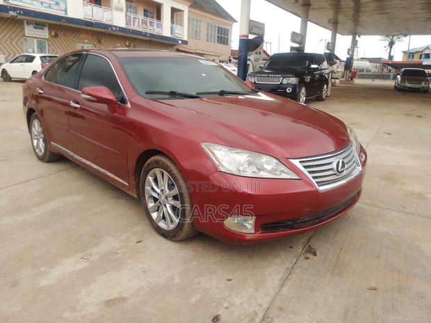 Lexus ES 350 2011 Red