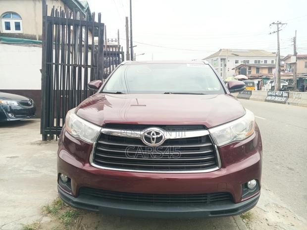 Toyota Highlander 2016 Red