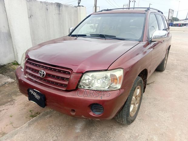 Toyota Highlander 2001 Red