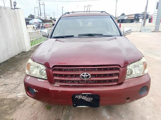 Toyota Highlander 2001 Red