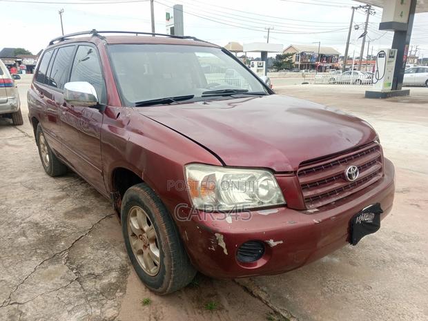 Toyota Highlander 2001 Red