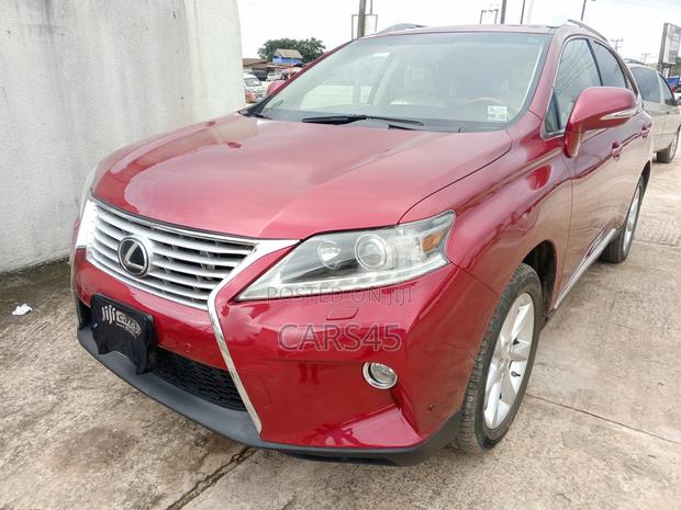 Lexus RX 2010 Red