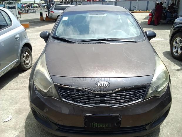 Kia Rio EX 4dr Sedan (1.6L 4cyl 6A) 2014 Brown