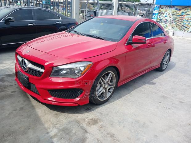 Mercedes-Benz CLA-Class CLA 250 Sedan 2014 Red