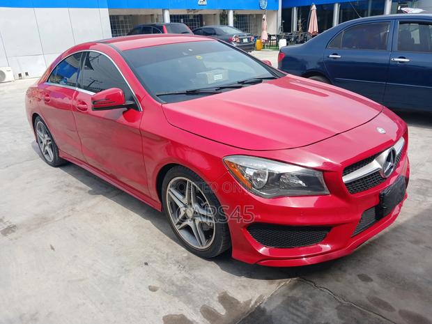Mercedes-Benz CLA-Class CLA 250 Sedan 2014 Red