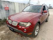 BMW X3 2009 Burgandy for sale