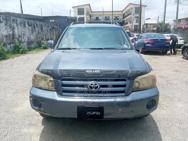 Toyota Highlander 2005 Blue