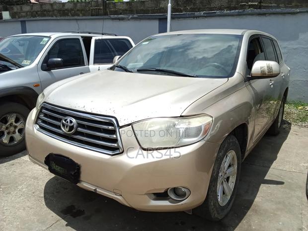 Toyota Highlander Limited 2008 Gold