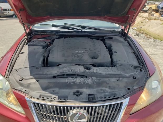 Lexus IS 2008 Red