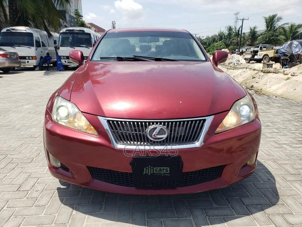 Lexus IS 2008 Red