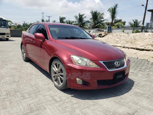 Lexus IS 2008 Red