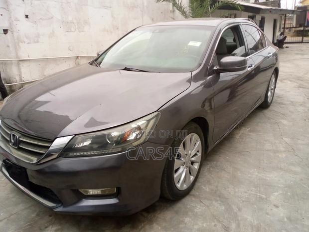 Honda Accord EX-L V-6 4dr Sedan (3.5L 6cyl 6A) 2014 Gray