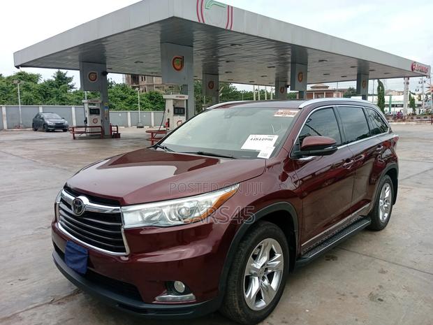Toyota Highlander 2014 Burgandy
