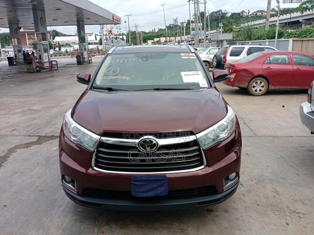 Toyota Highlander 2014 Burgandy