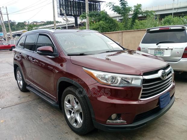 Toyota Highlander 2014 Burgandy