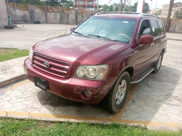 Toyota Highlander 2003 Red