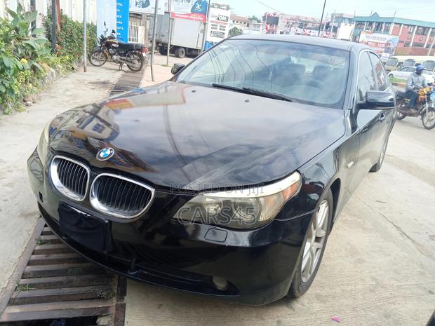 BMW 5 Series 2004 Black