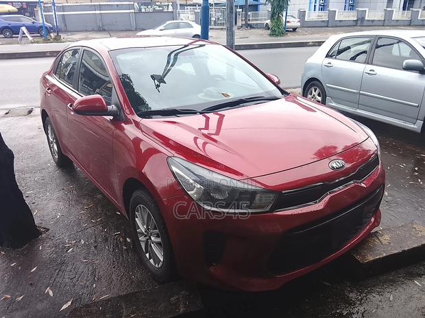 Kia Rio S Sedan 2019 Red