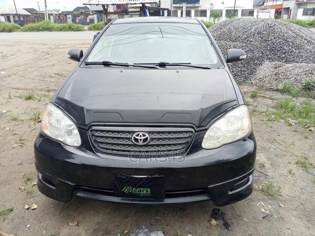 Toyota Corolla XRS 2005 Black
