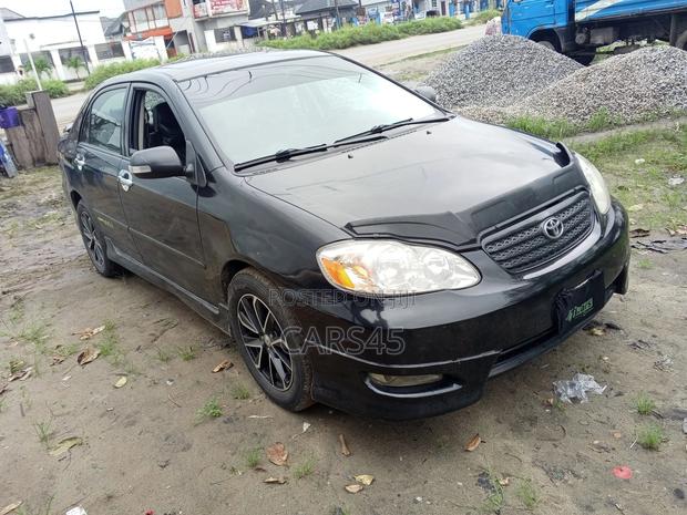 Toyota Corolla XRS 2005 Black