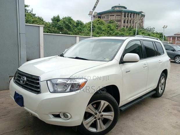 Toyota Highlander 2008 White
