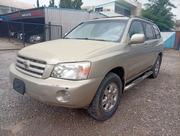 Toyota Highlander 2004 Gold for sale