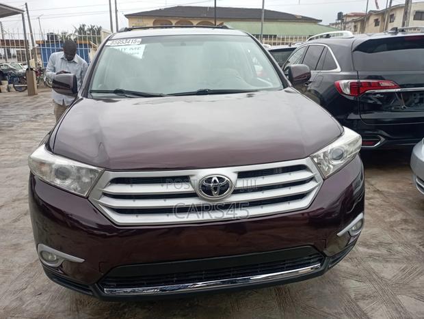Toyota Highlander 2013 Burgandy