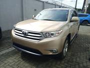 Toyota Highlander Limited 2012 Gold for sale