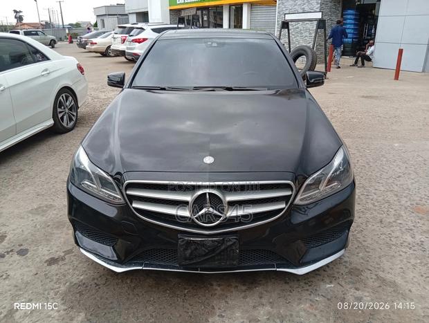 Mercedes-Benz E350 2015 Black