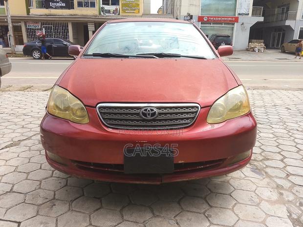 Toyota Corolla 1.8 Sedan Automatic 2002 Red